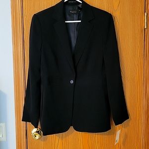 Black stretch suit jacket